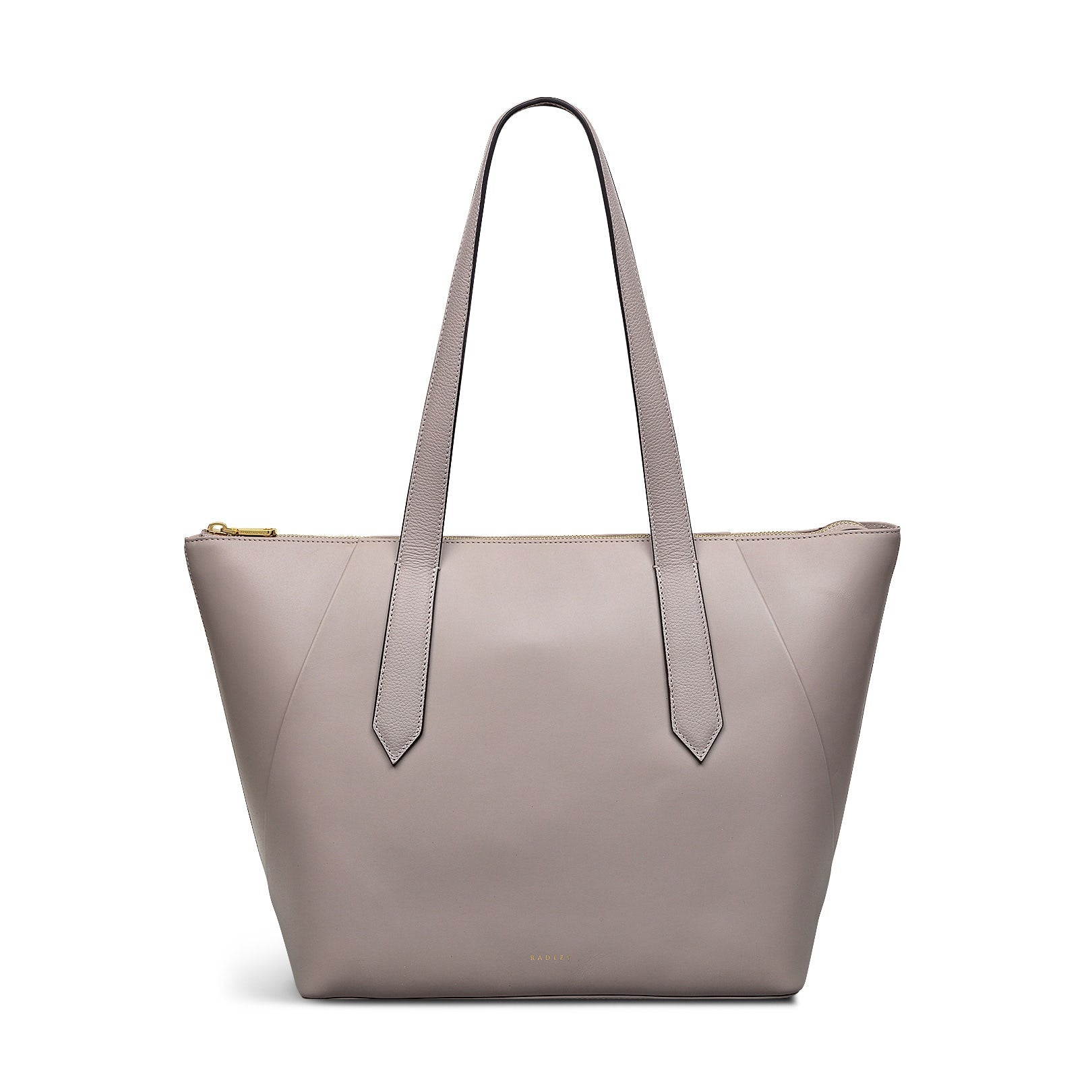 Bruton Street Leather Large Ziptop Tote Bag in Espresso - 110094
