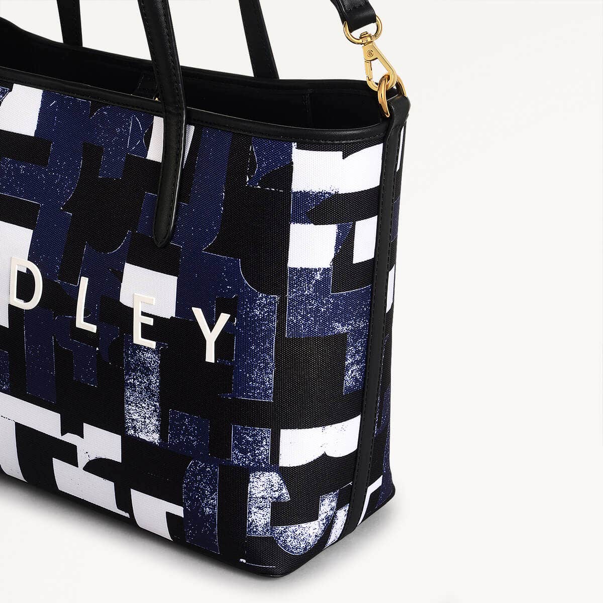 Southwell Gardens Fabric Open Top Grab Bag in Evenfall - 110299