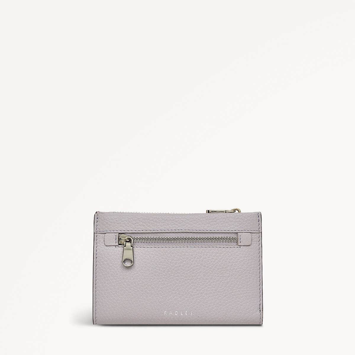 Sunny Dene Leather Medium Bifold Wallet in Thistle - 110346