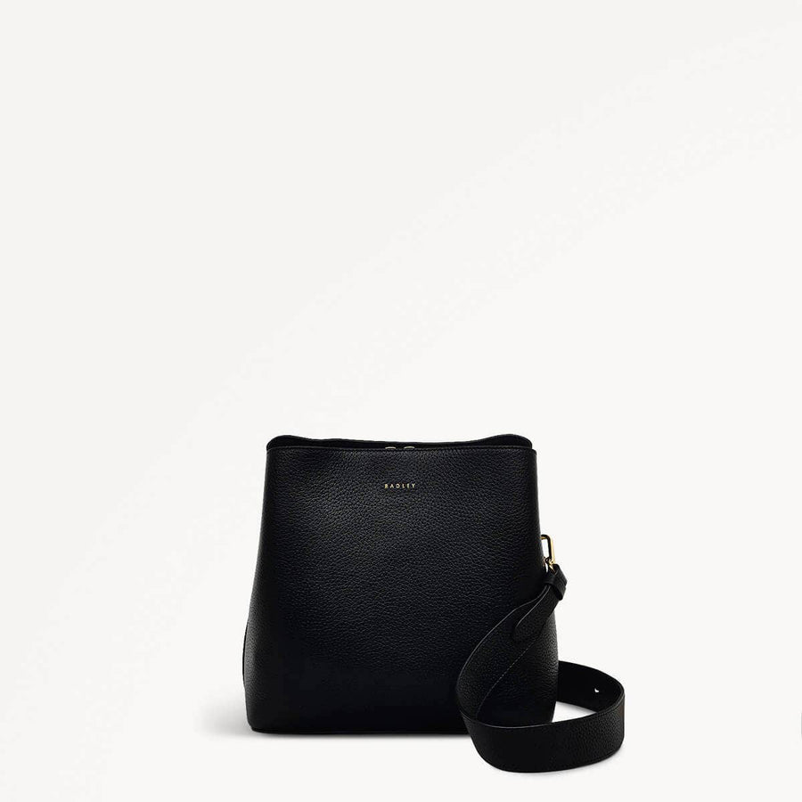 Dukes Place Medium Compartment Crossbody Bag in Black - 110418