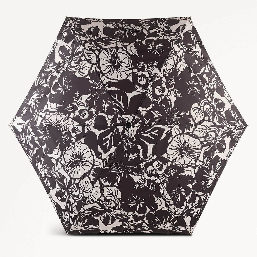 Spring Floral Fabric Responsible Umbrella in Chalk - 110624