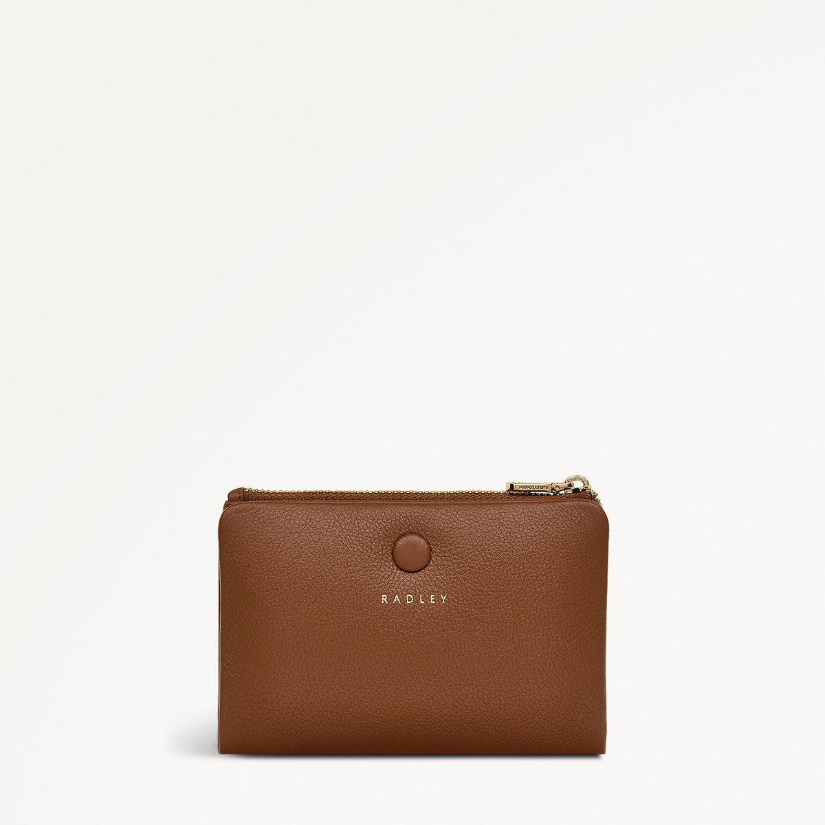 Mallow Street Leather Medium Bifold Wallet in Saddle - 110766