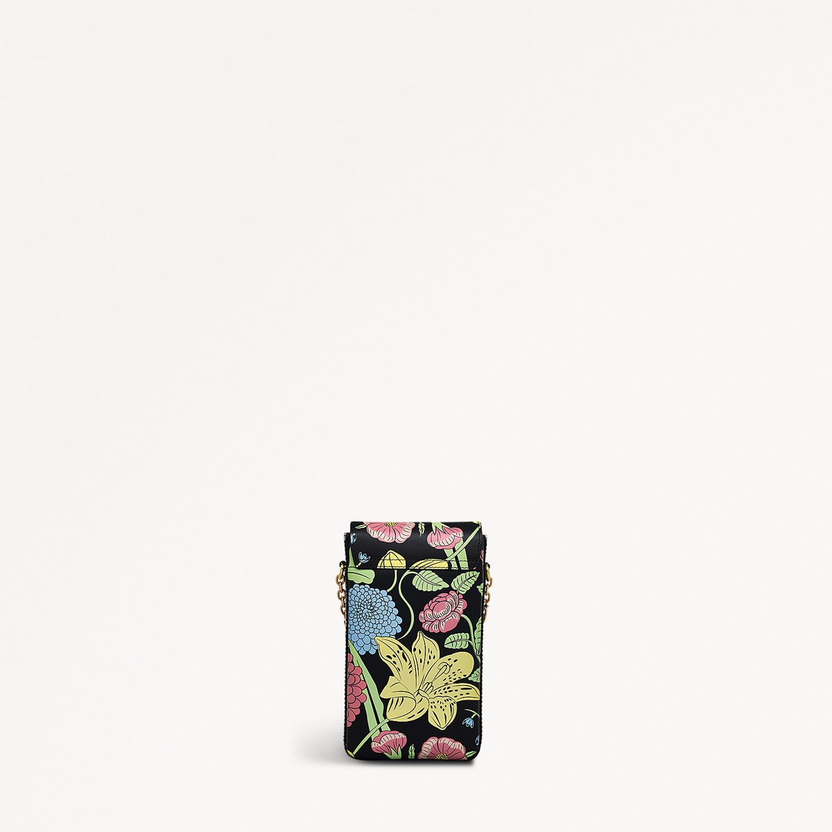 RHS SS25 Leather Medium Phone Cross Body in Black - 110807