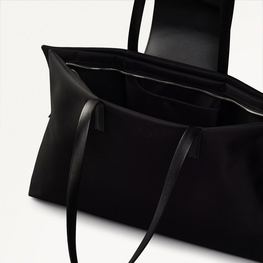 Pocket Essentials Medium Ziptop Tote Black - 110821