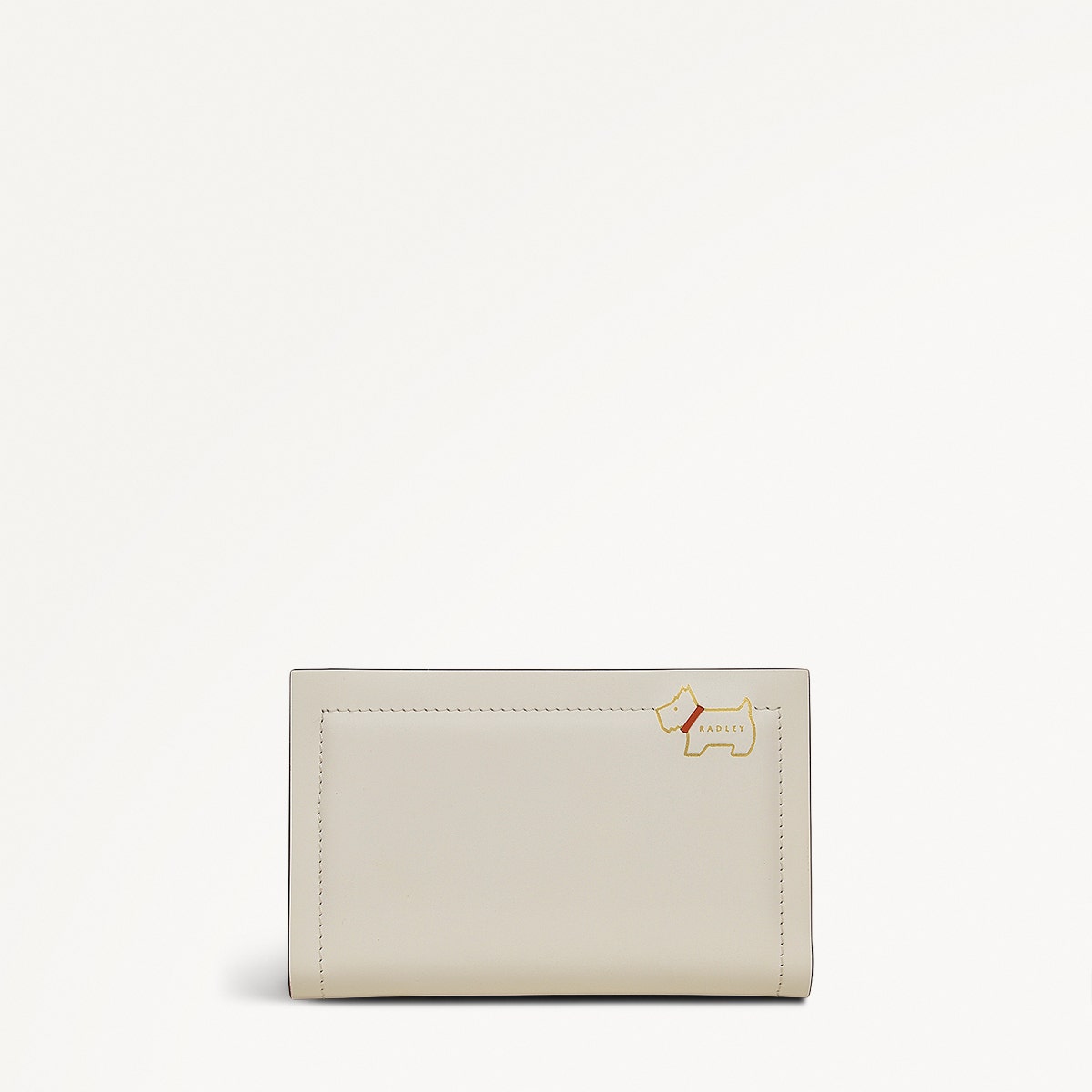 Heritage Lane Leather Medium Bifold Wallet in Chalk - 111469