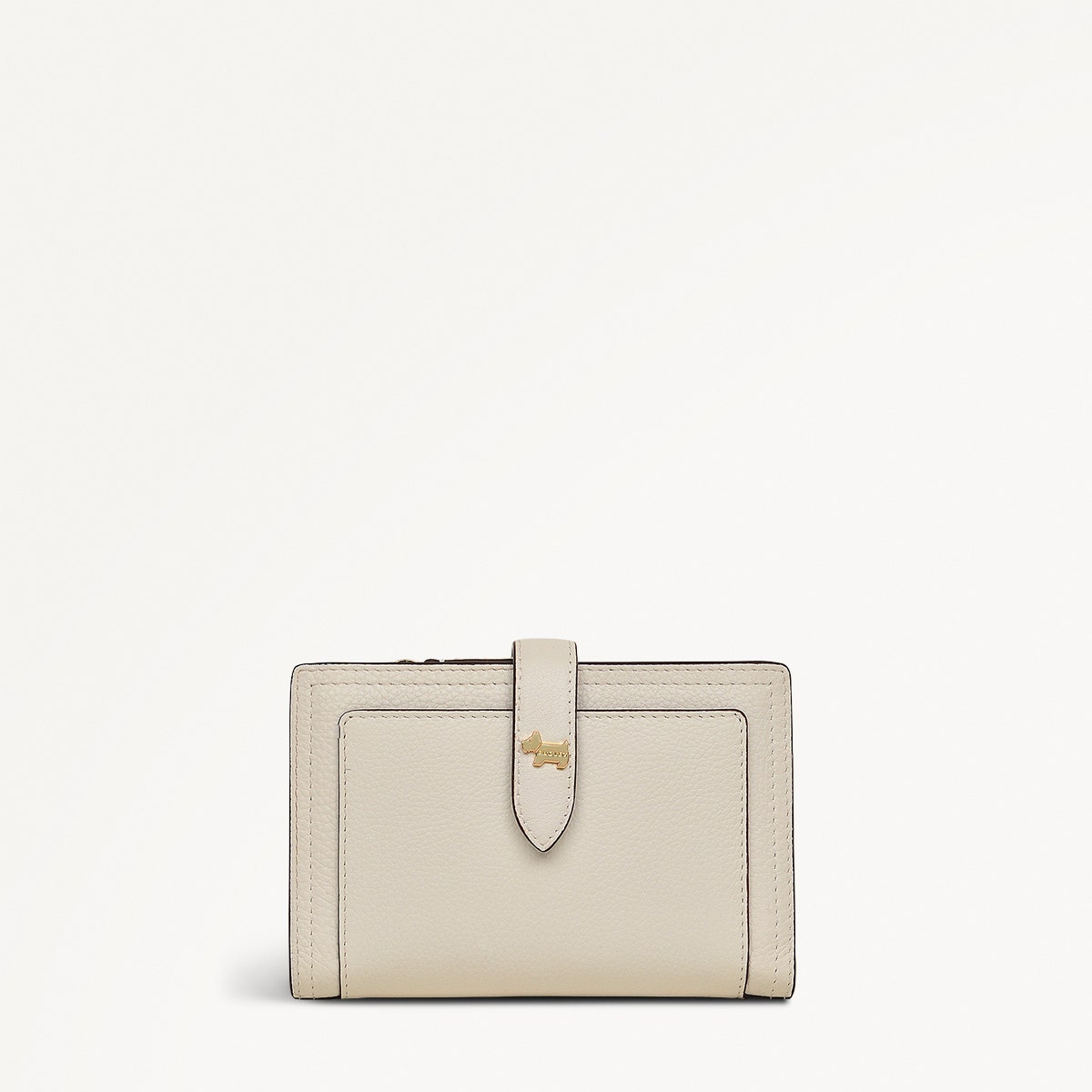Willis Street Leather Medium Bifold Wallet in Chalk - 111473