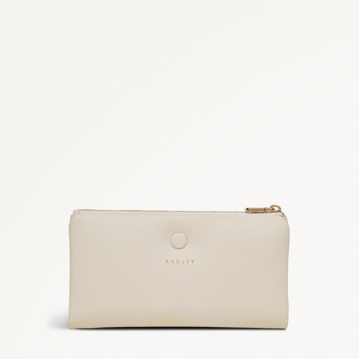 Mallow Street Leather Large Bifold Wallet in Chalk - 111479