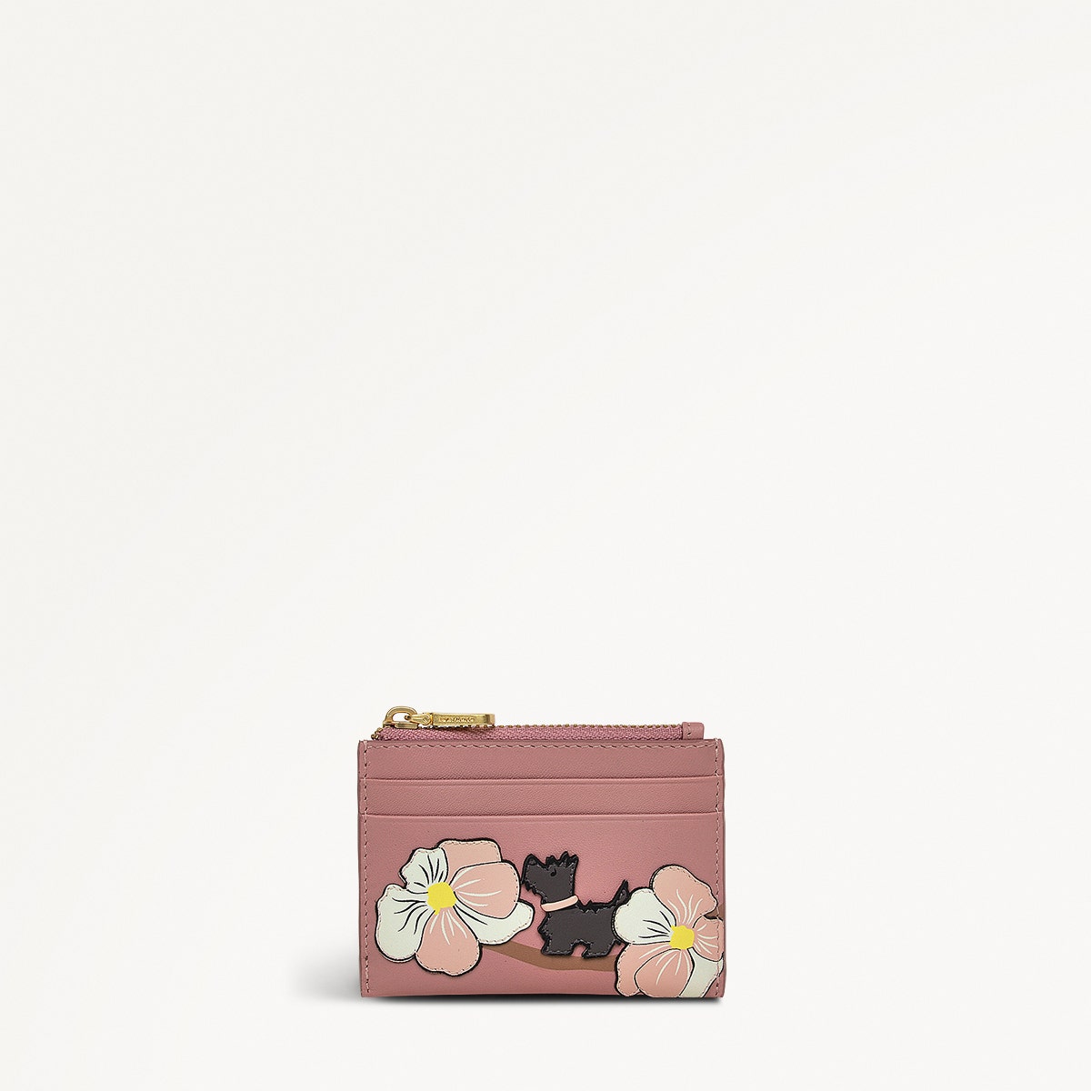 Coin Street Leather Small Coin Purse in French Rose - 111517