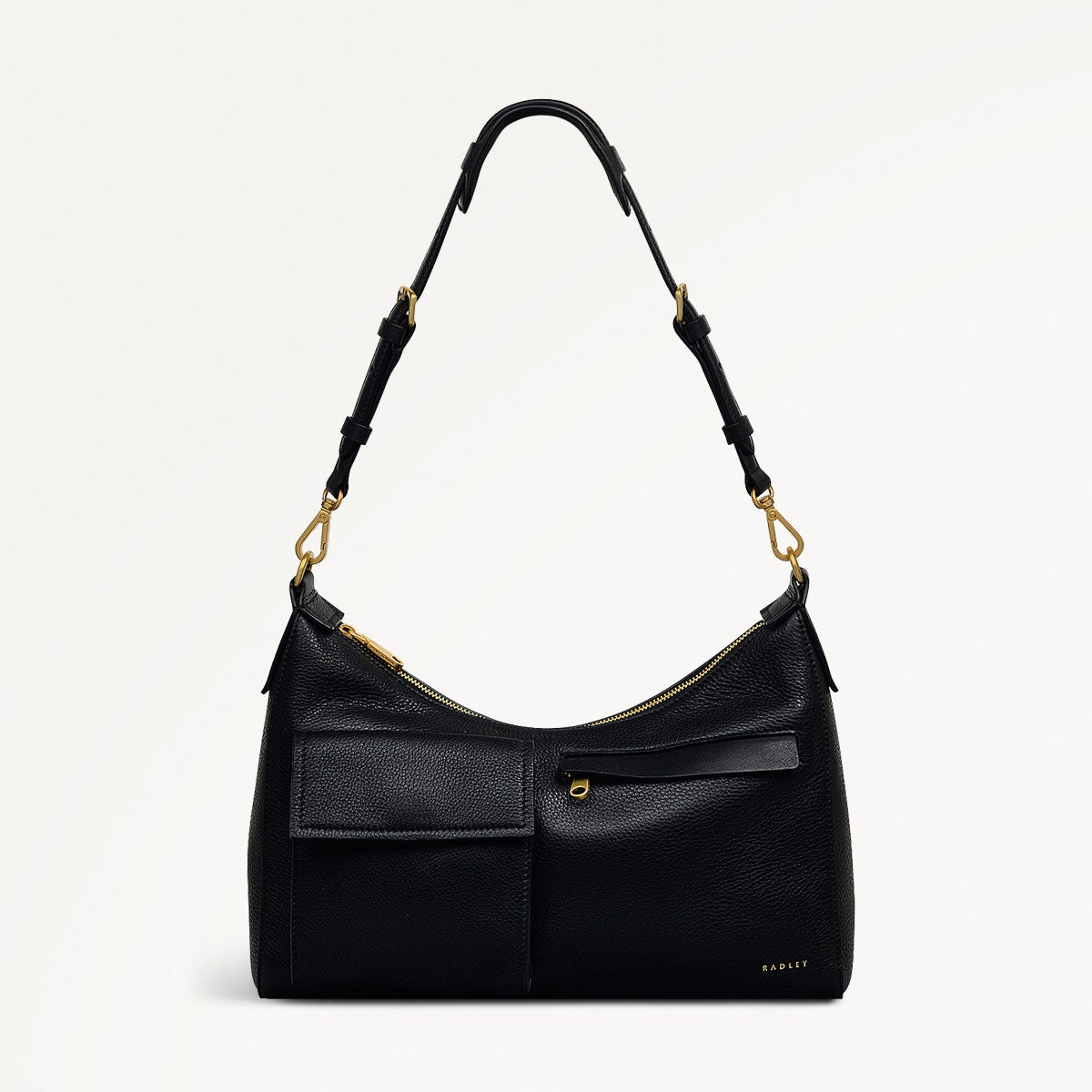 Black Medium Ziptop Shoulder | Norbury Close AW25 | Radley London