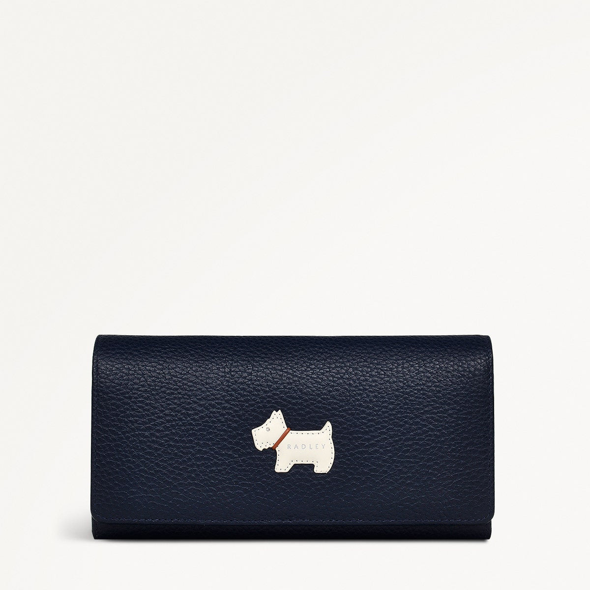 RADLEY London 'Party Pals' Large Flapover Wallet In CHALK | Dimensions: 7.7"W X 3.7"H X 1"D