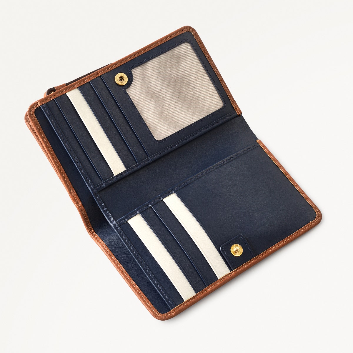 Loyal Radley Leather Medium Bifold Wallet in Indus Tan - 111874