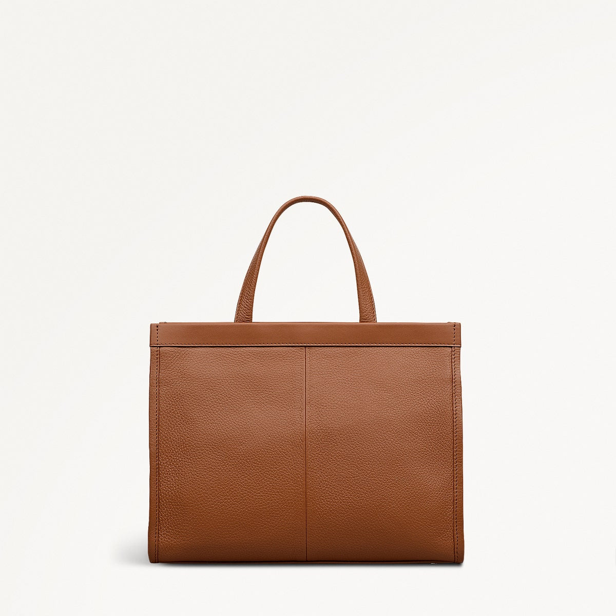 Alba Place Small Ziptop Grab Bag in Indus Tan - 111907