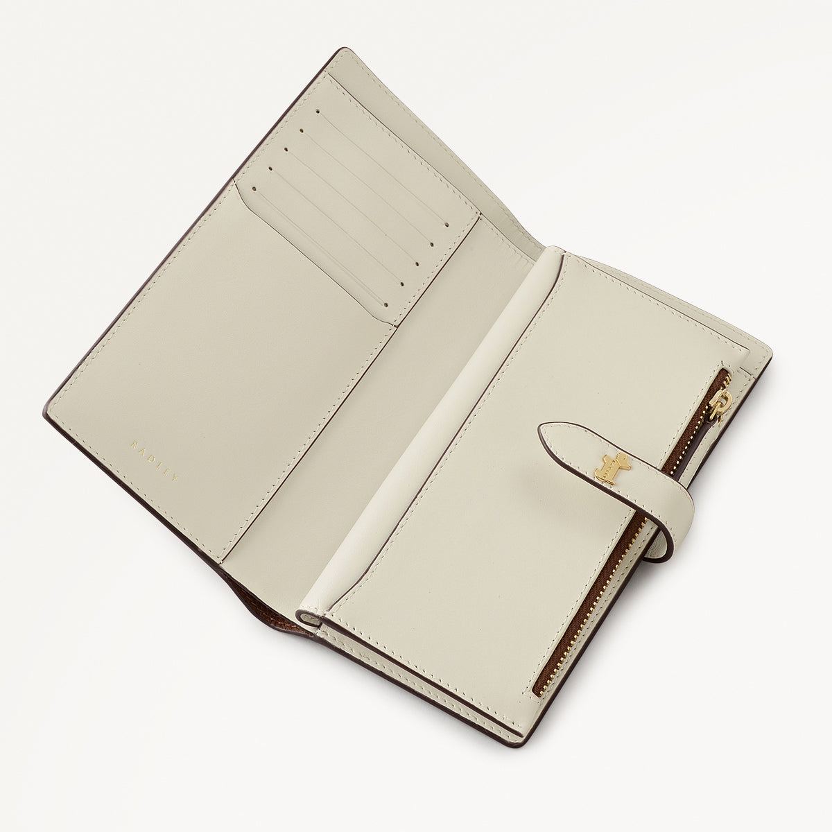 Willis Street Leather Large Bifold Wallet in Chocolate - 112032