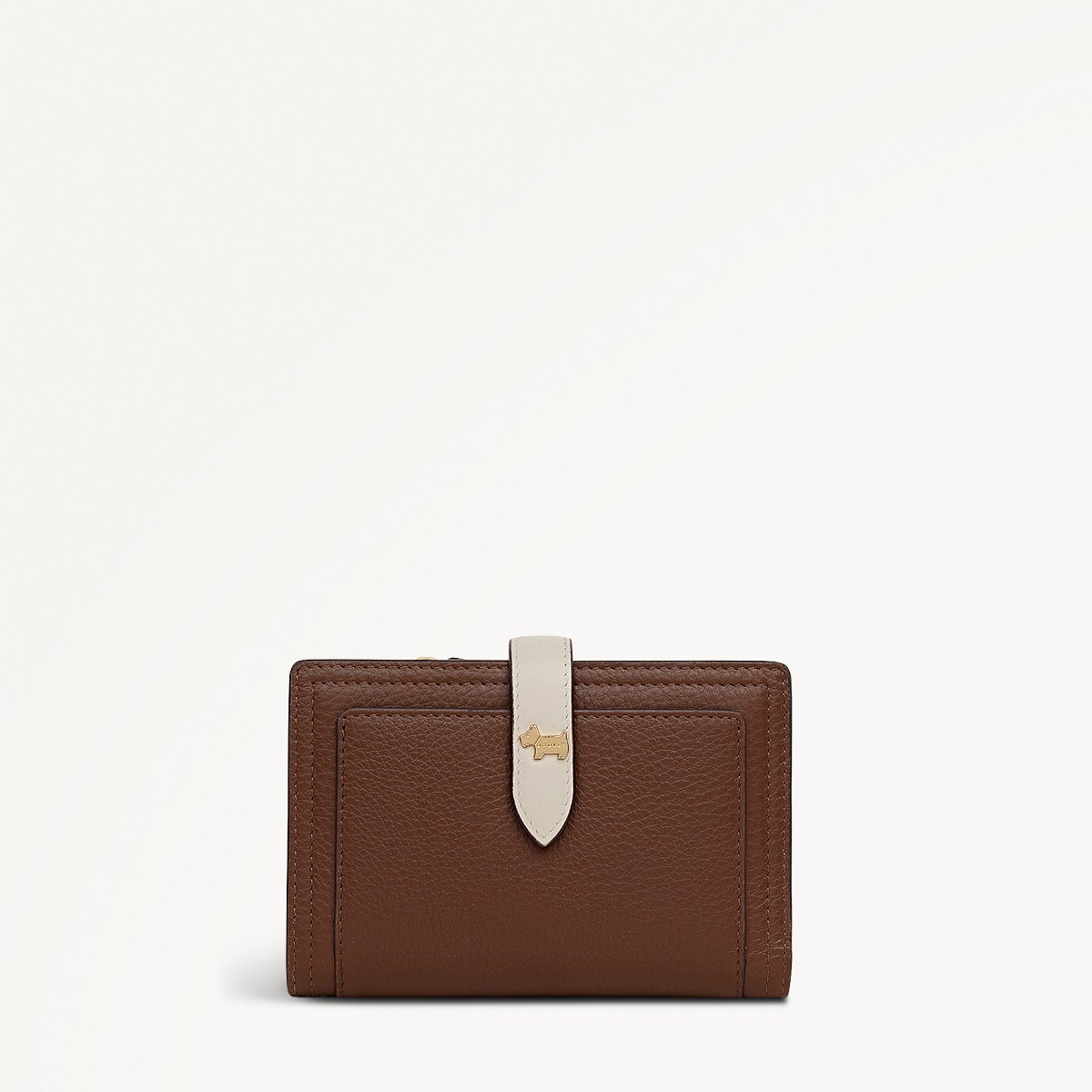 Wills Street Colorblock Medium Bifold Wallet in Chocolate - 112033