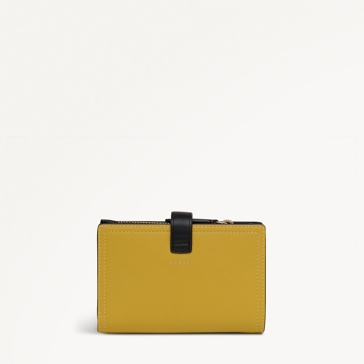 Willis Street Colorblock Medium Bifold Wallet in Ochre - 112035