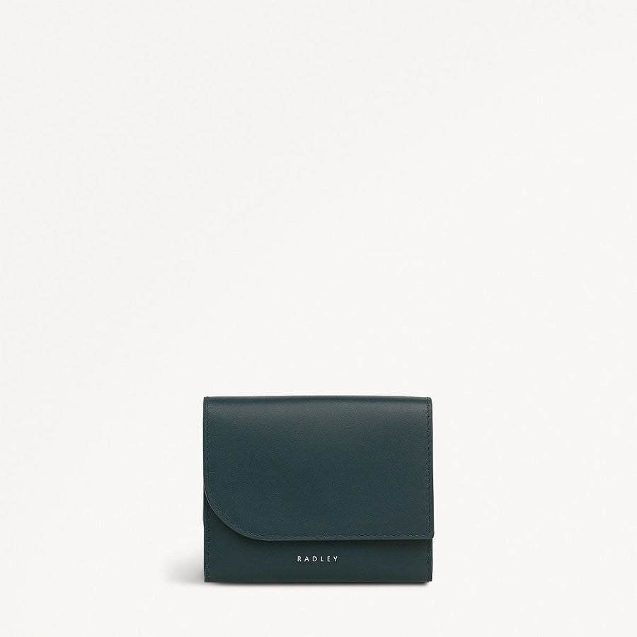 Pockets Small Trifold Wallet in Teal - 112046