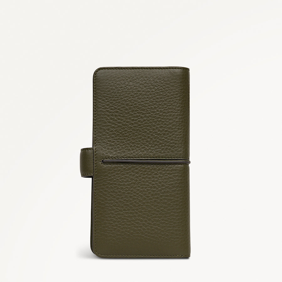 Hillgate Leather Large Bifold Wallet in Pine Needle - 112082