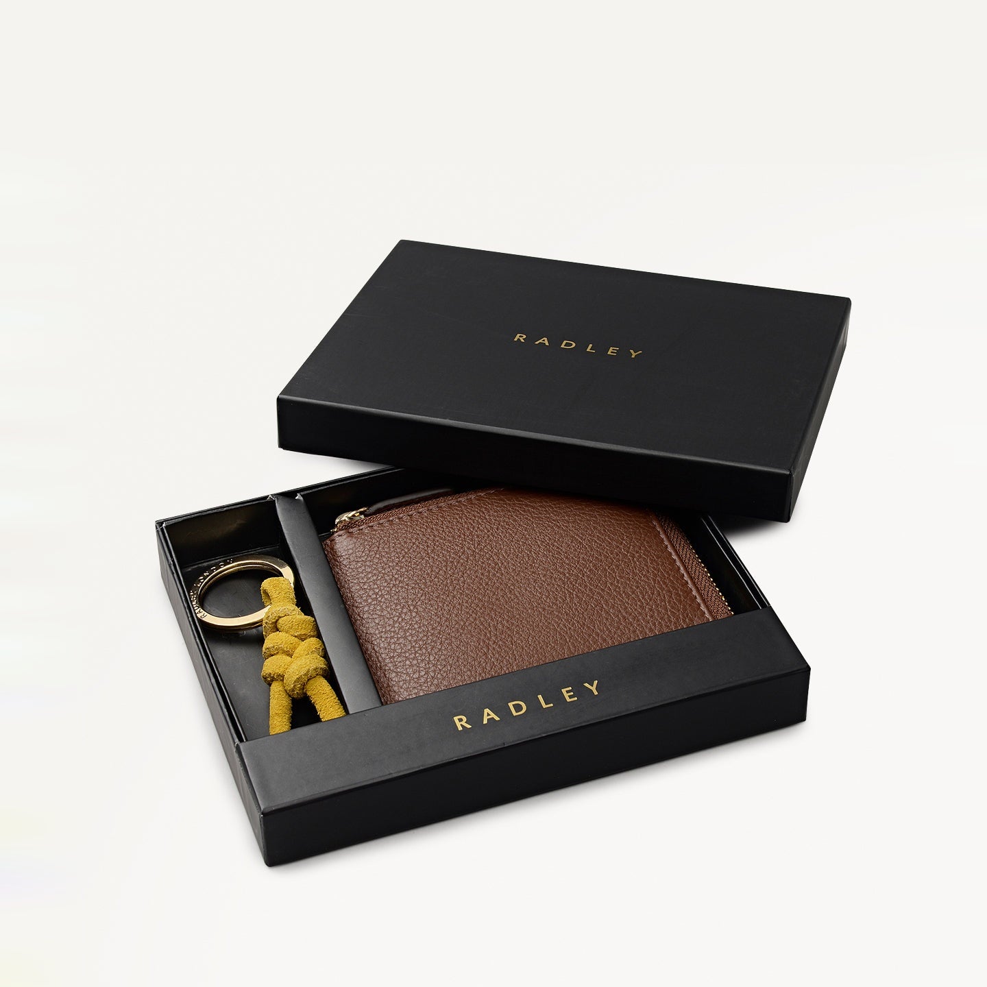 Ochre Medium Boxed Purse And Keyring | Chilworth Street AW25