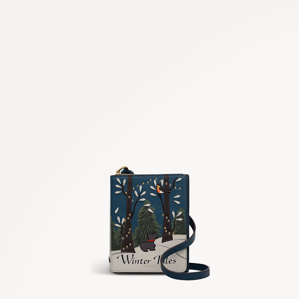 Book Street Winter Tales Small Flapover Cross Body Bag - RHE26701