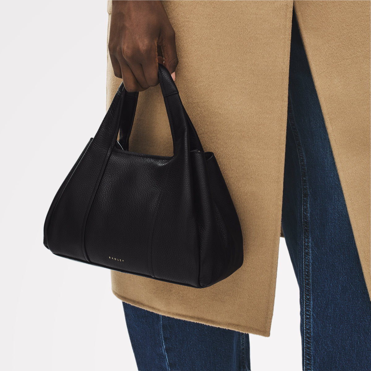 Black Small Ziptop Grab | Stanhope Square AW25 | Radley London
