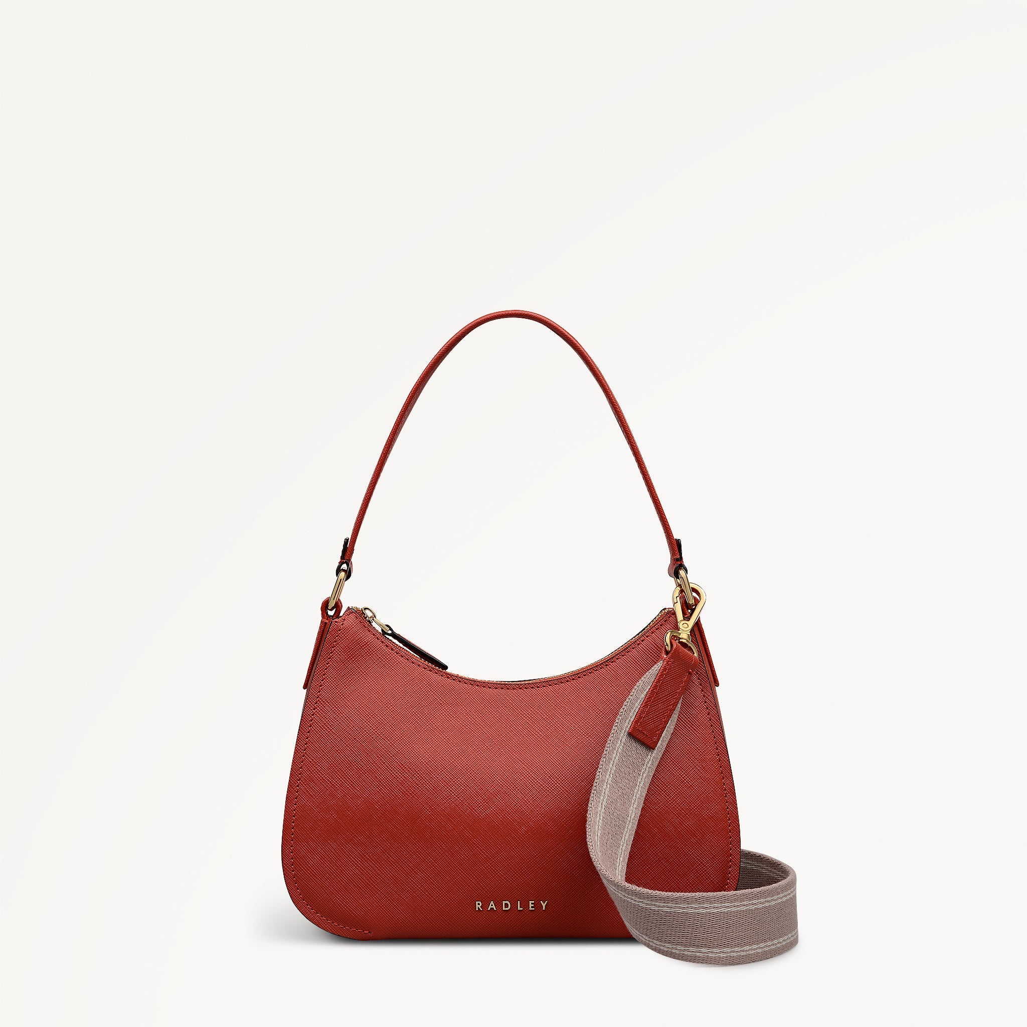 Flame Medium Ziptop Shoulder Bag | Crosby Alley AW25 | Radley London