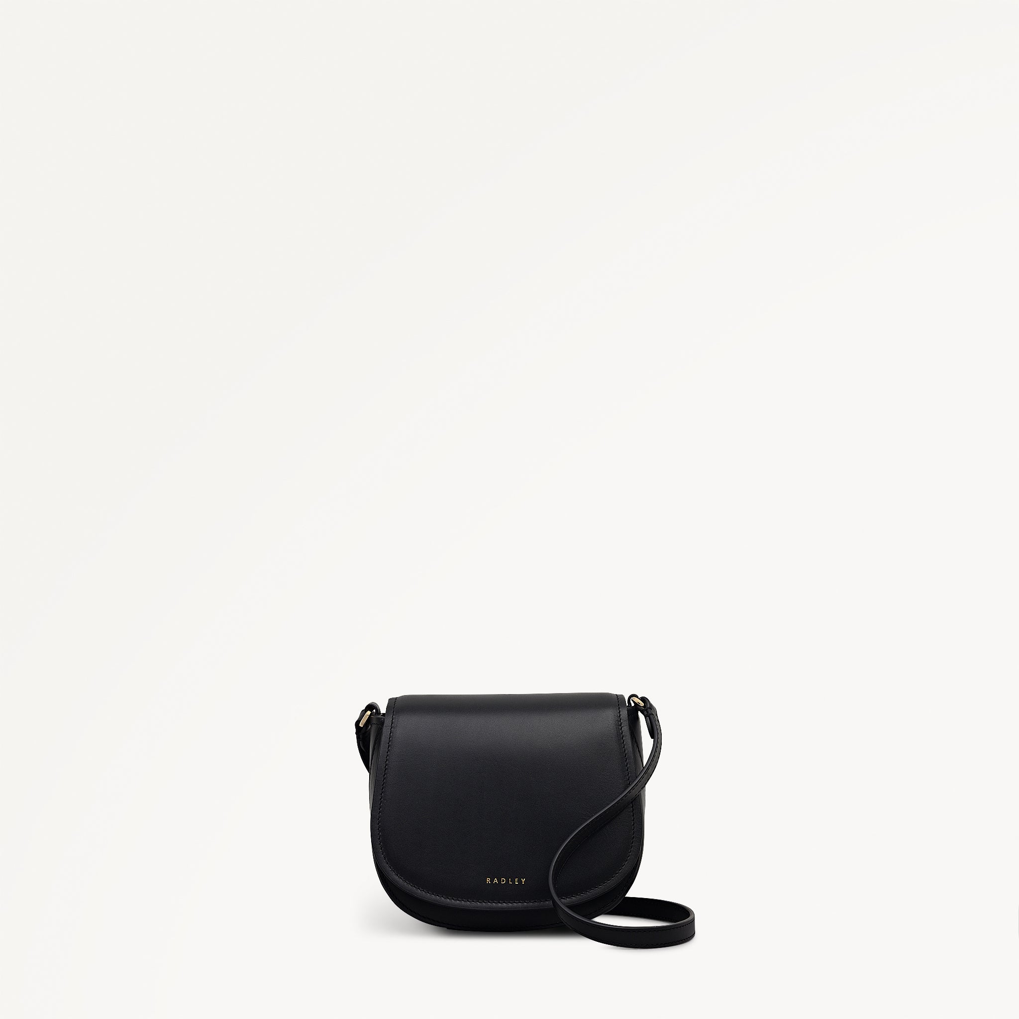 Black Mini Flapover Cross Body | Liverpool Gardens AW25 | Radley