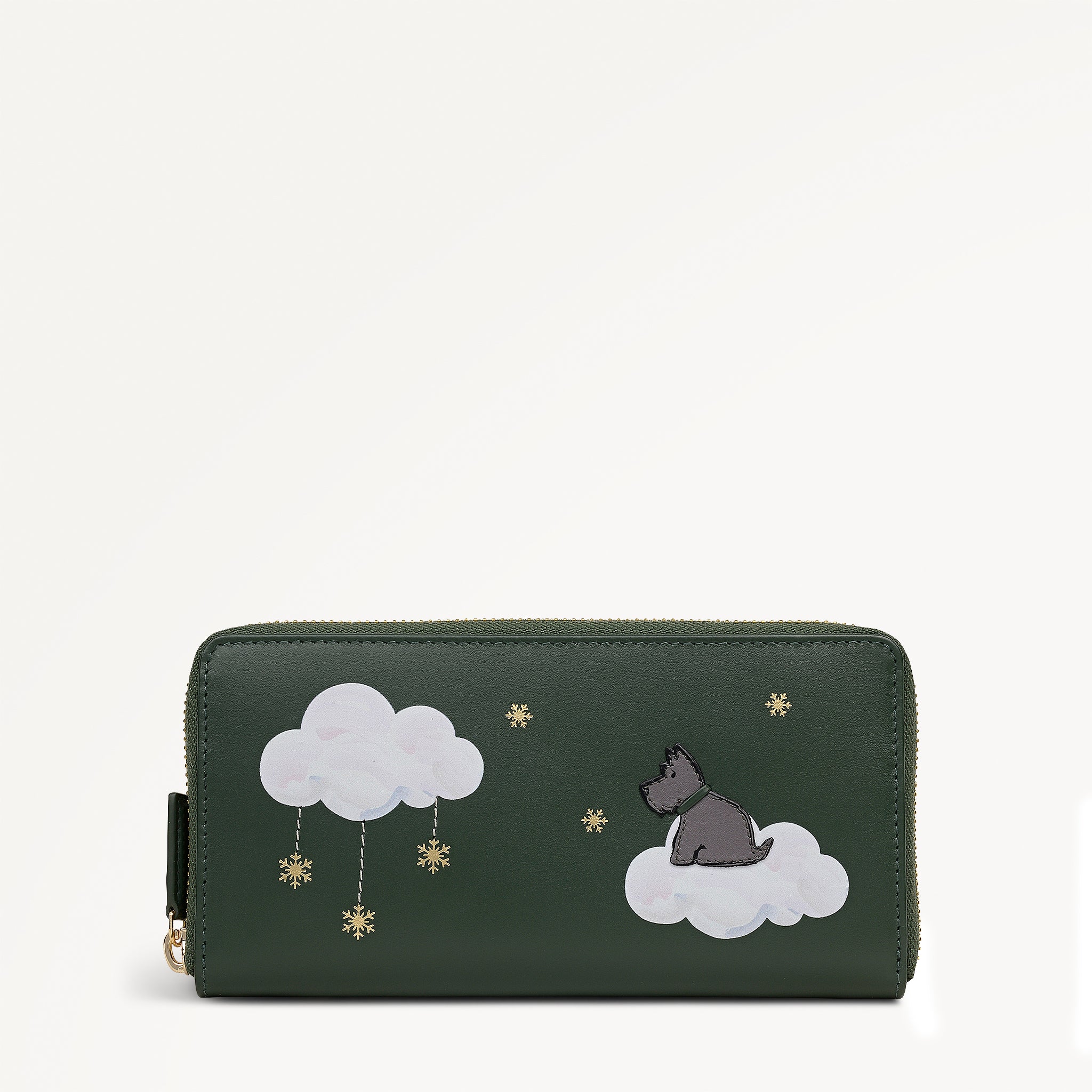 Racing Green Large Zip Around Wallet | It's Written In The