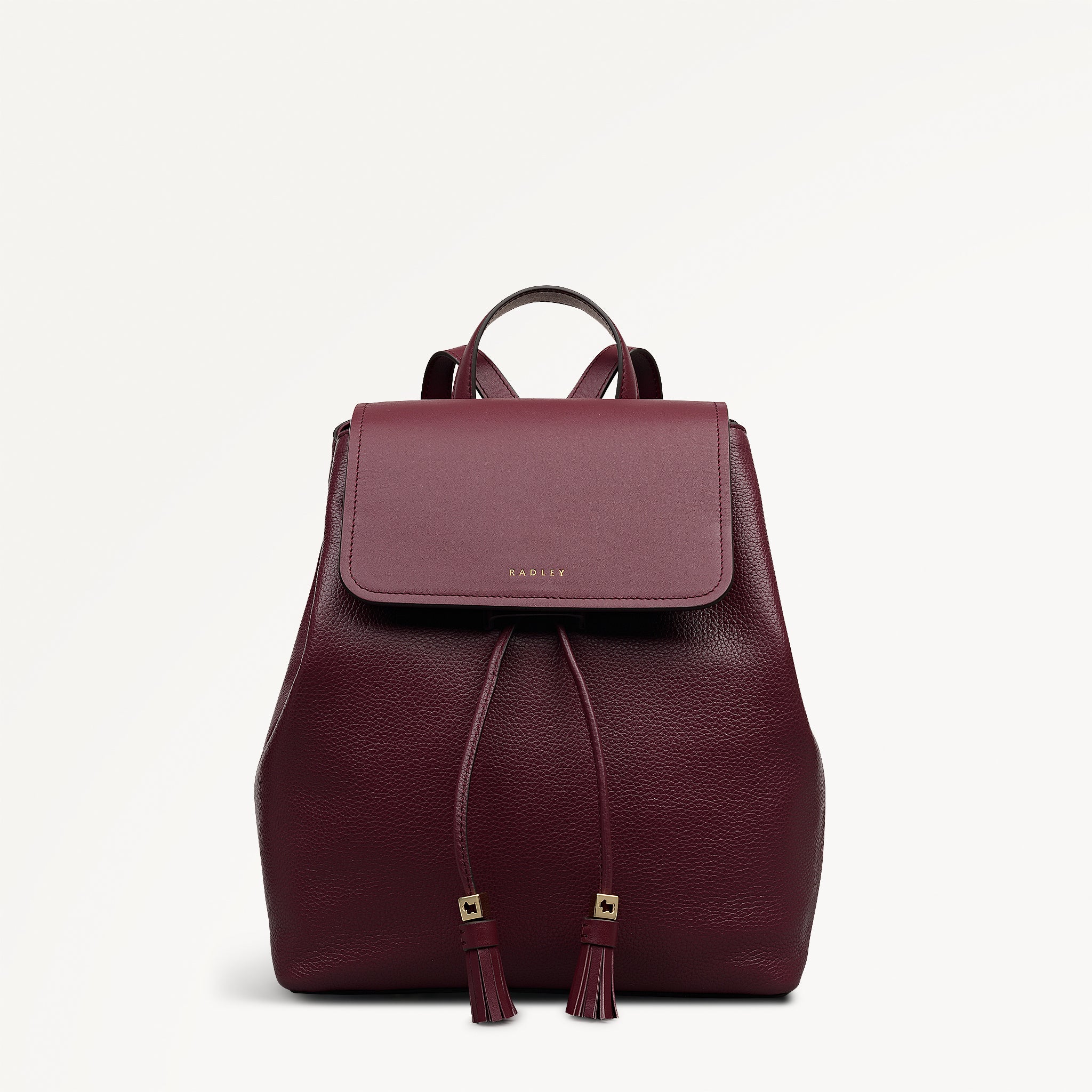 Noble Alley Small Flapover Backpack Dark Cherry