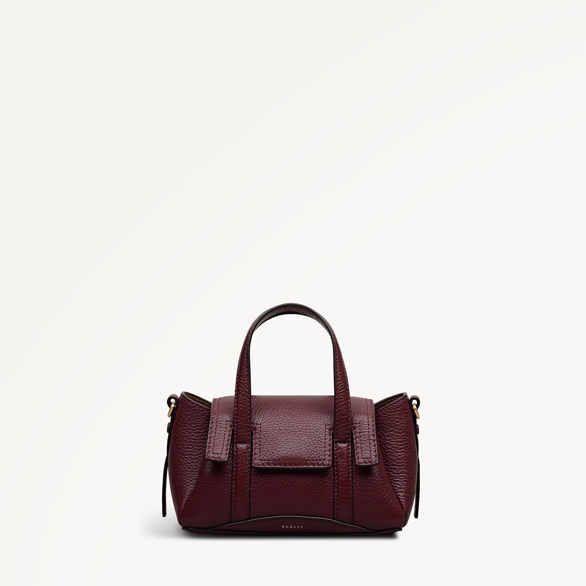 The Chancery Small Flapover Satchel Dark Cherry - 113035