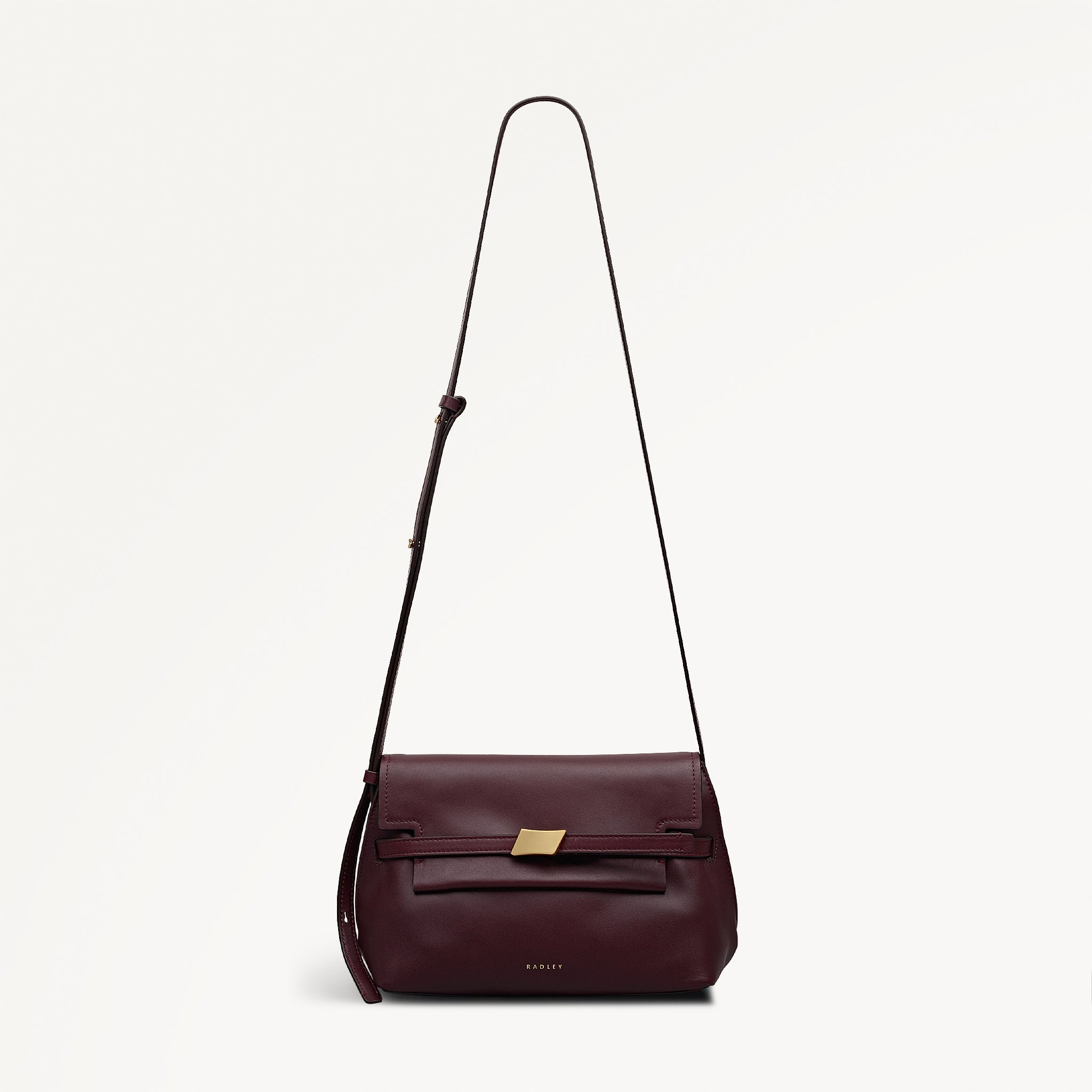 ロザリーナ The Christina Small Flapover Cross Body Dark Cherry - 113041