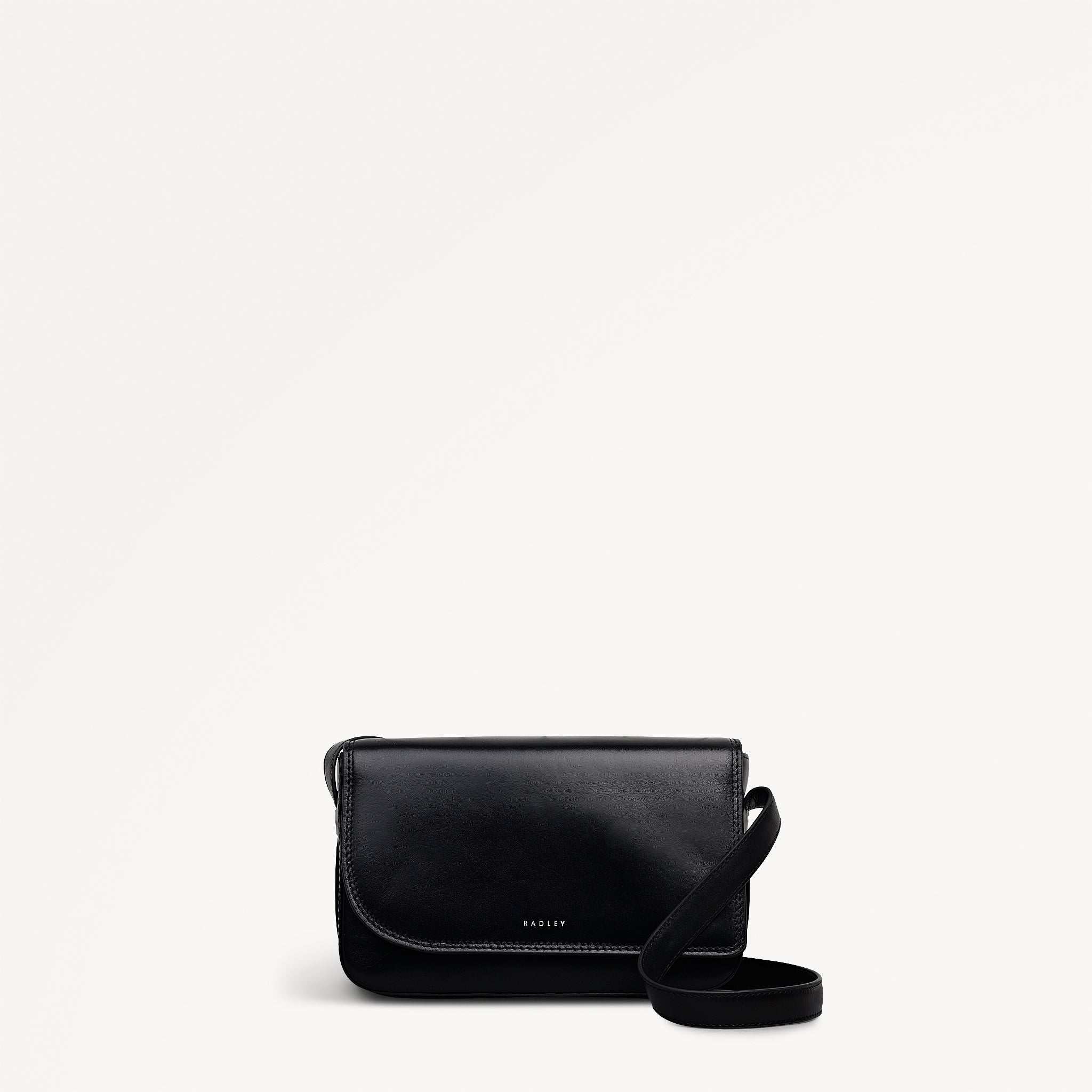 Black Small Flapover Cross Body Bag | Pocket Street SS26 | Radley