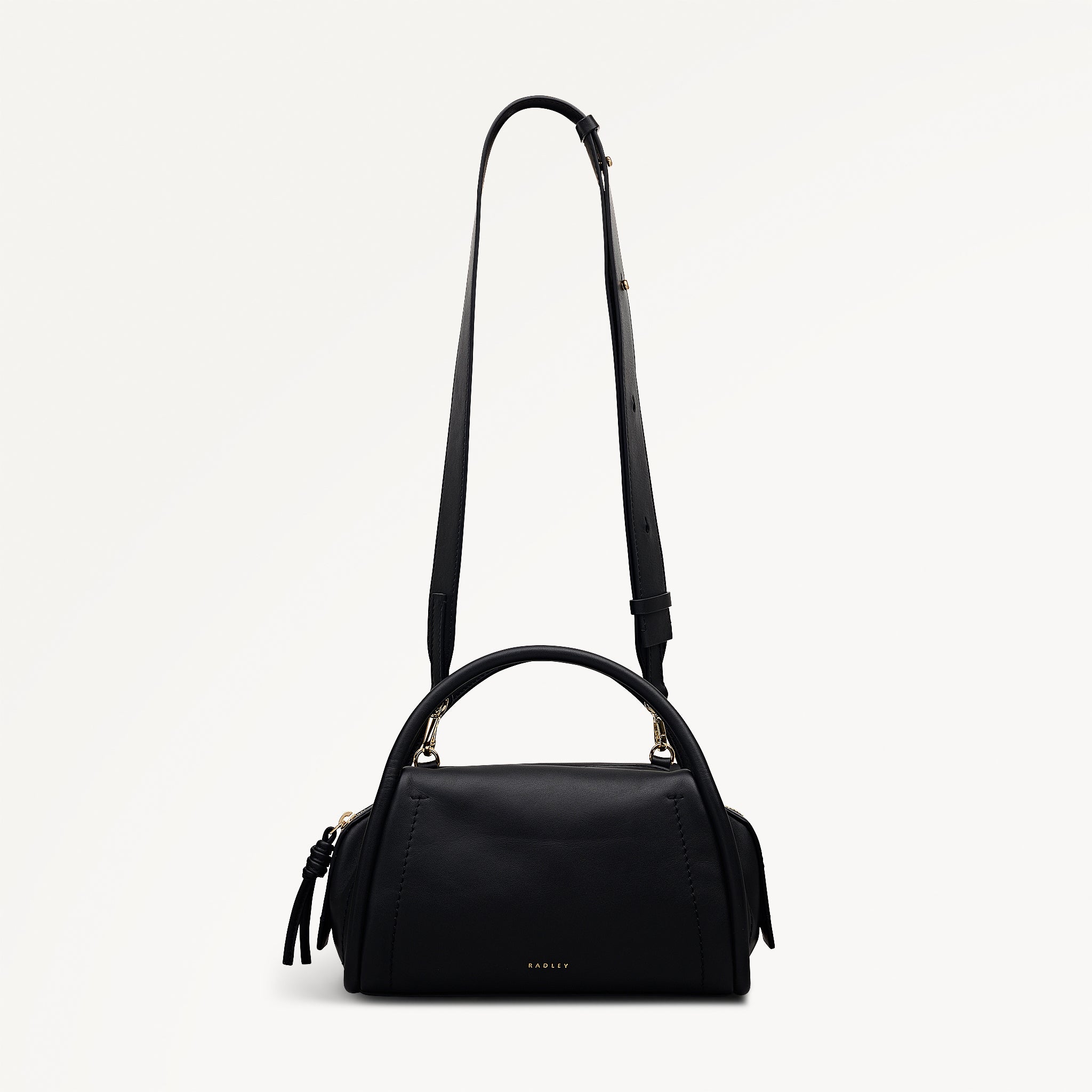 The Golborne Small Ziptop Grab Black - 113118