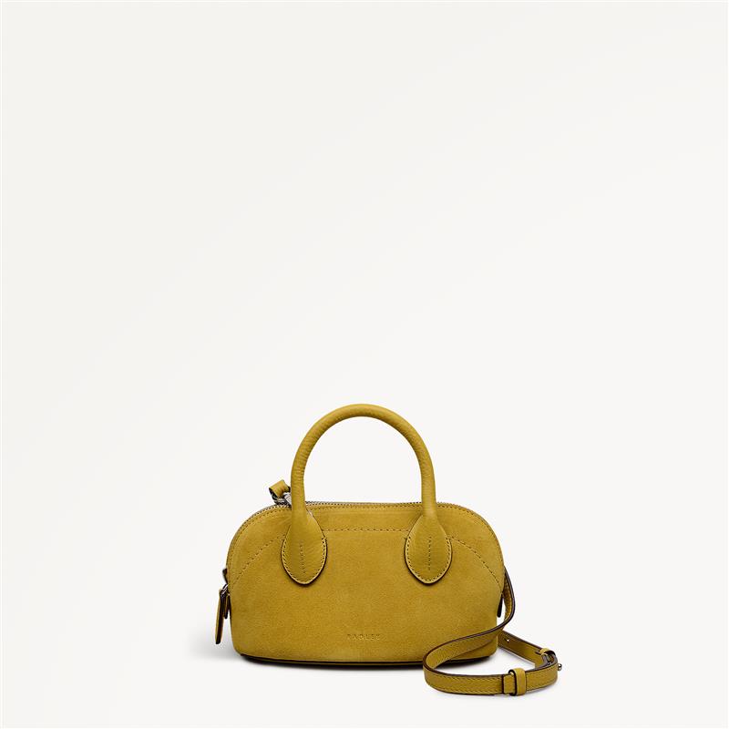 Ochre Micro Ziptop Grab Bag | The Muriel AW25 | Radley London