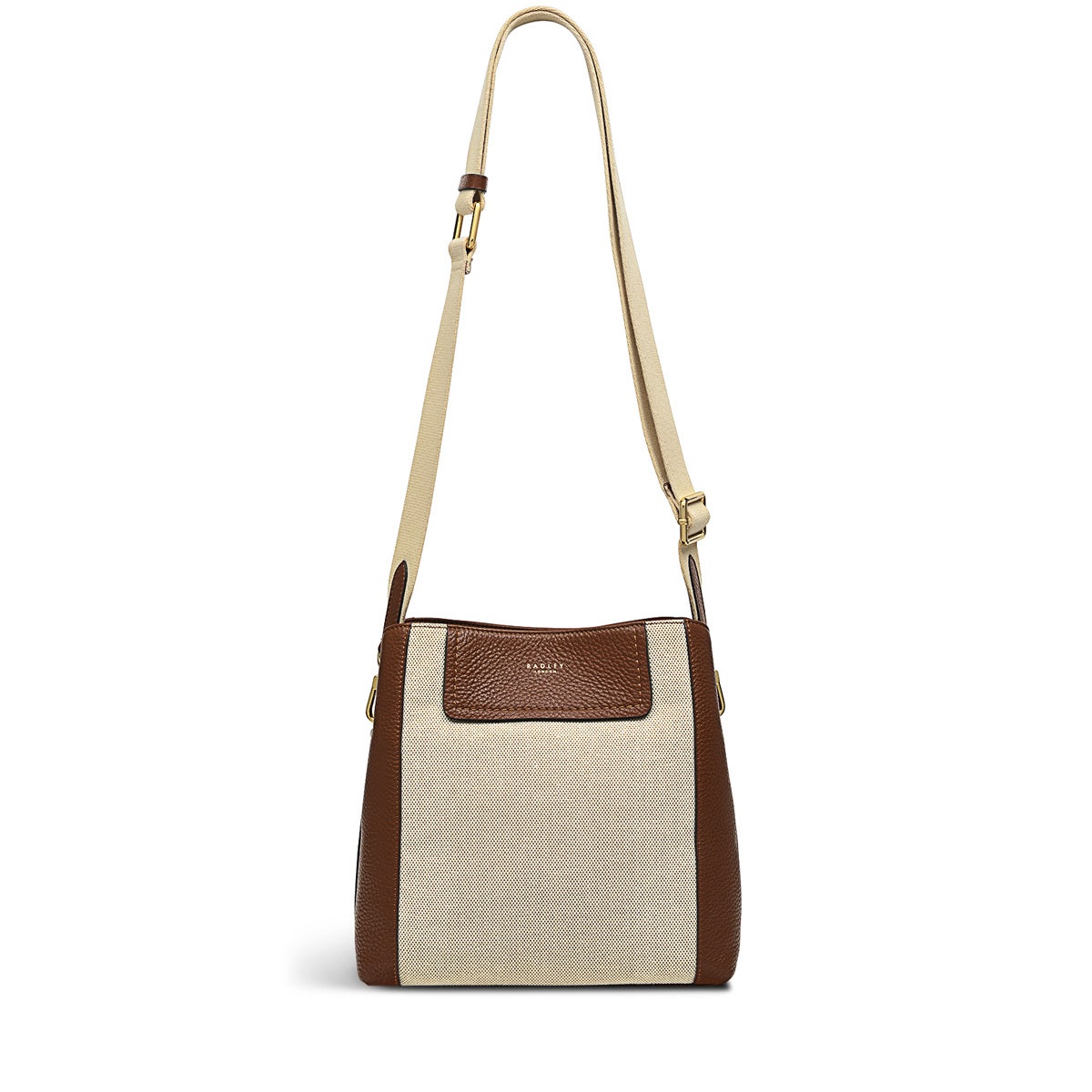 Dukes Place Leather Medium Compartment Crossbody Bag in Tortoise - H1275205