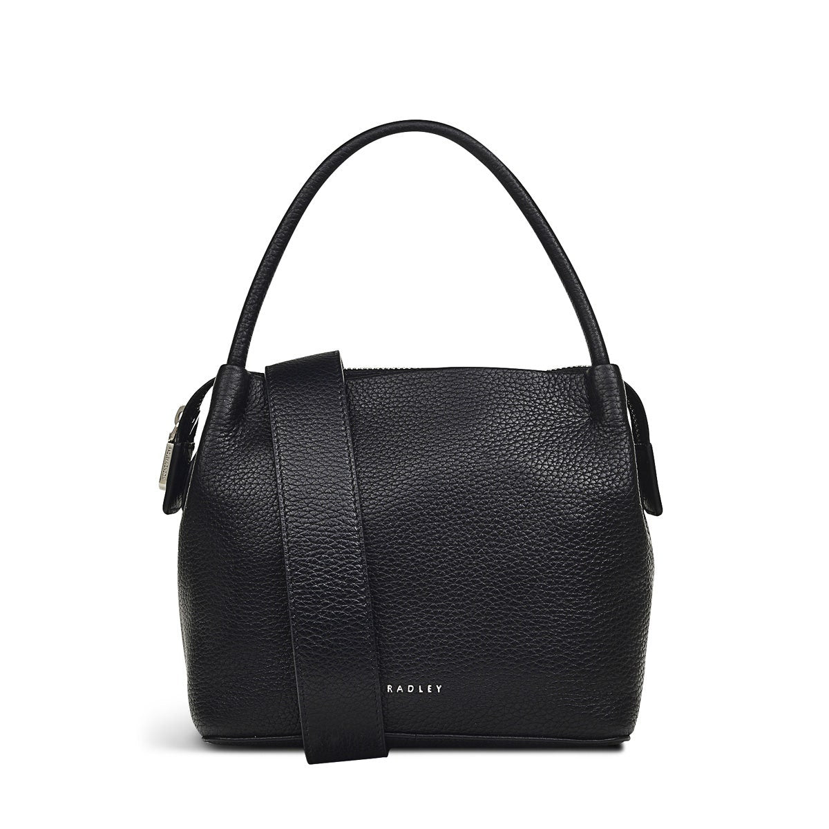 Ivydale Road Leather Small Ziptop Crossbody Bag in Black - H1282001