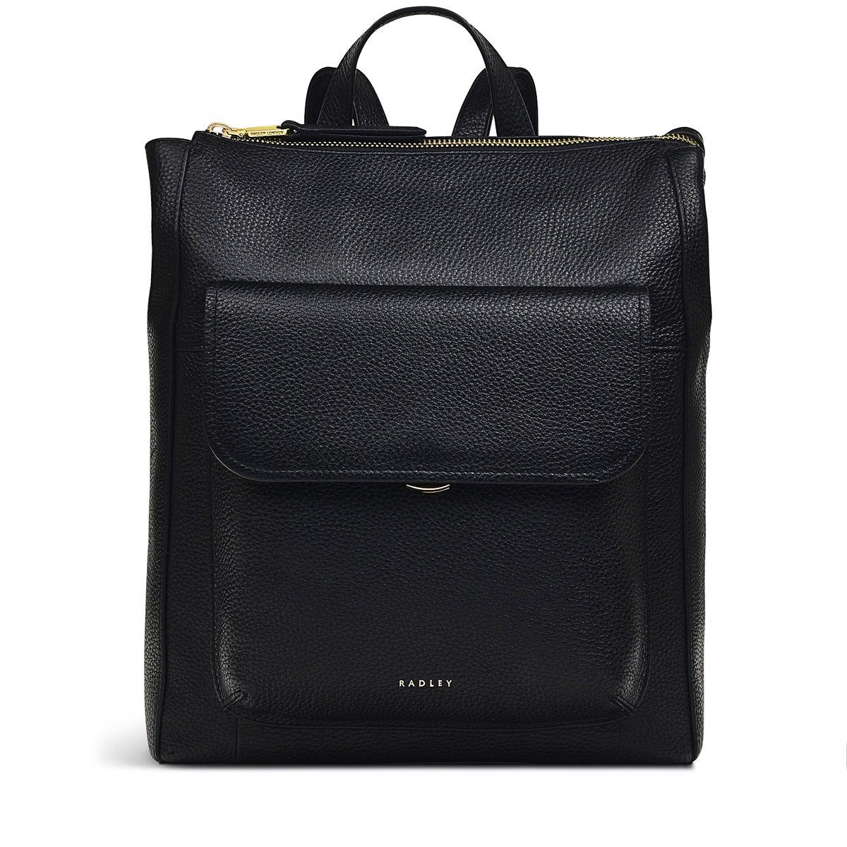 COLEBROOK CLOSE MEDIUM ZIPTOP BACKPACK BLACK - H1771001