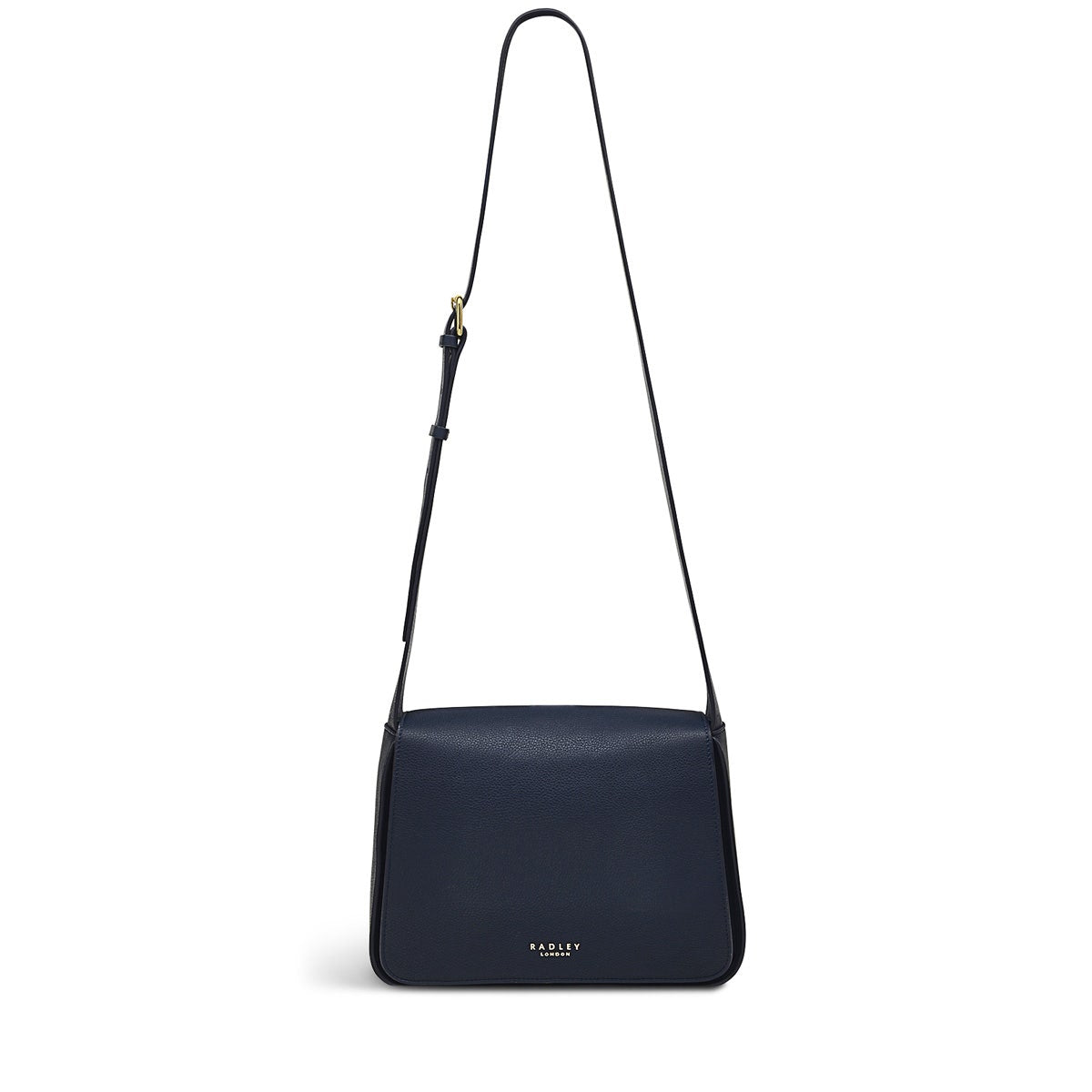 Westwell Lane Leather Medium Flapover Crossbody Bag in Ink - H9284401