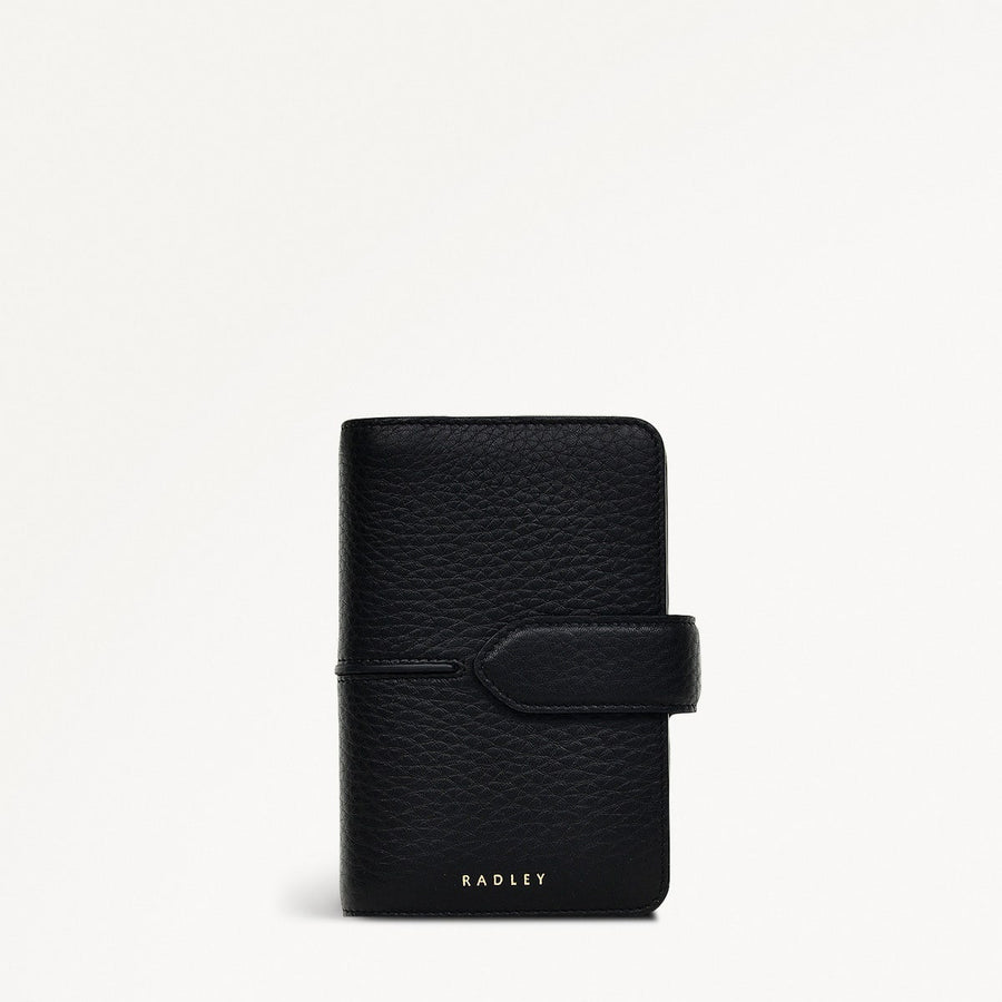 Hillgate Leather Medium Bifold Wallet in Black - S1865001