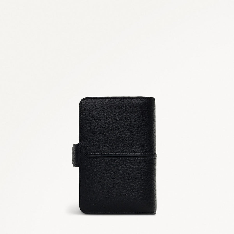 Hillgate Leather Medium Bifold Wallet in Black - S1865001