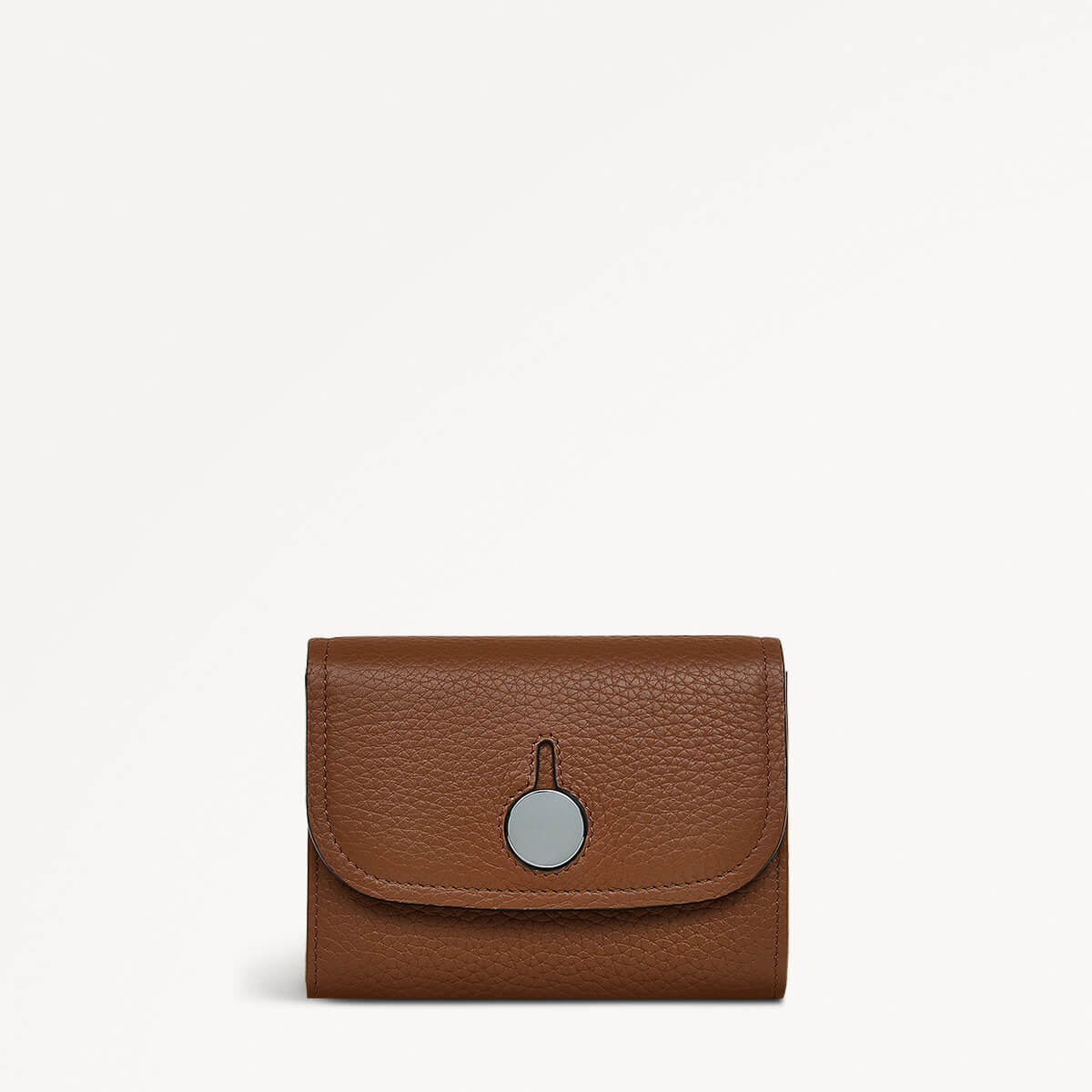 Bathurst Mews Medium Flapover Wallet Saddle