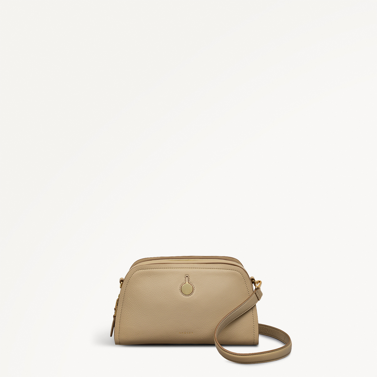Bathurst Mews Small Ziptop Crossbody Stone