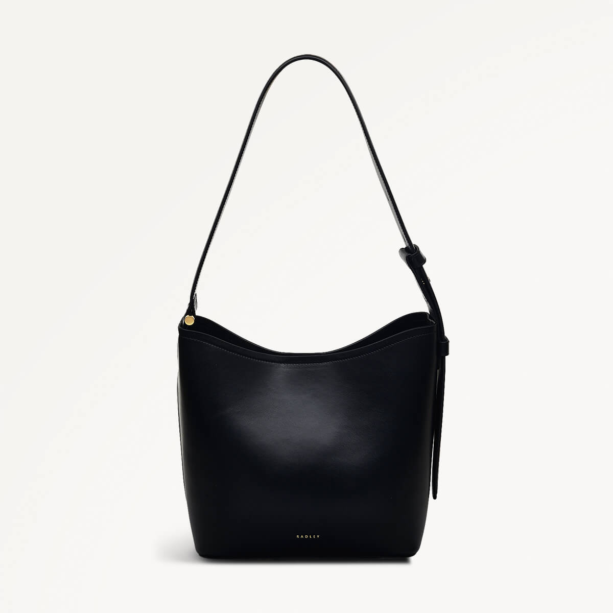 Bathurst Mews Medium Ziptop Shoulder Black