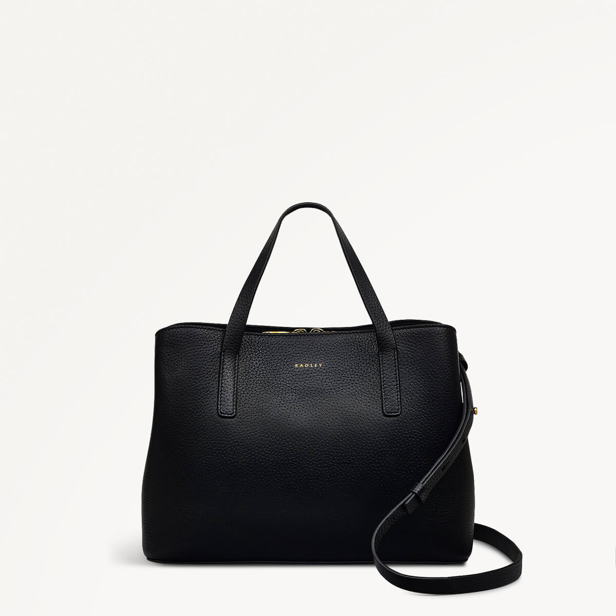 Dukes Place Medium Ziptop Grab Black