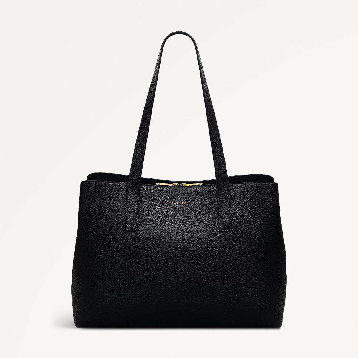 Dukes Place Large Ziptop Workbag Black