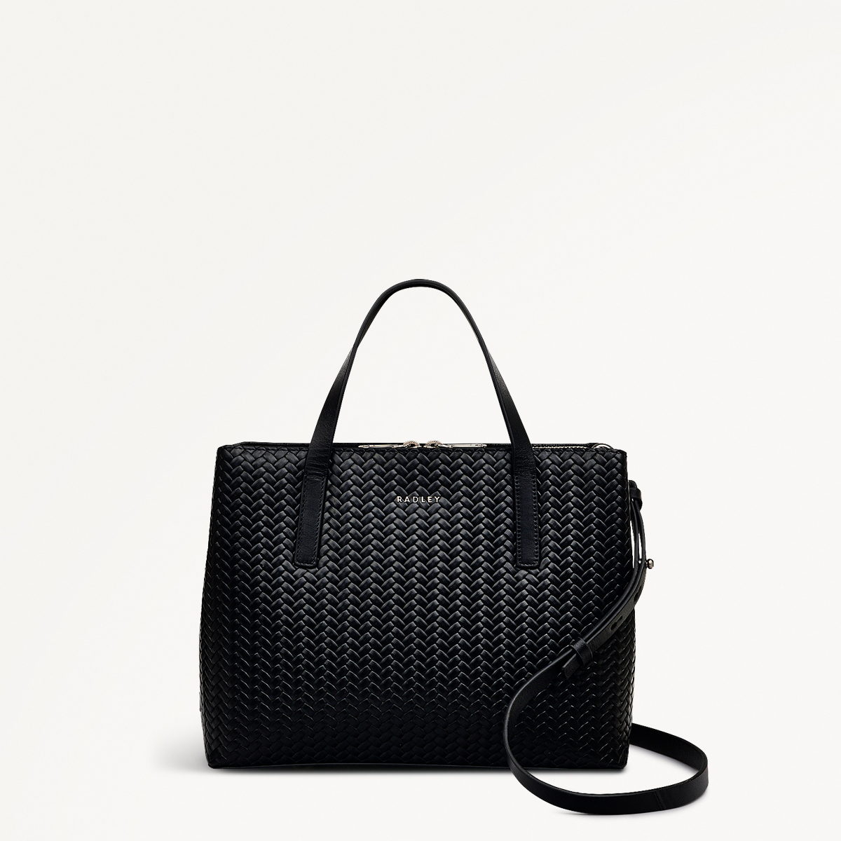 Dukes Place Medium Ziptop Grab Black