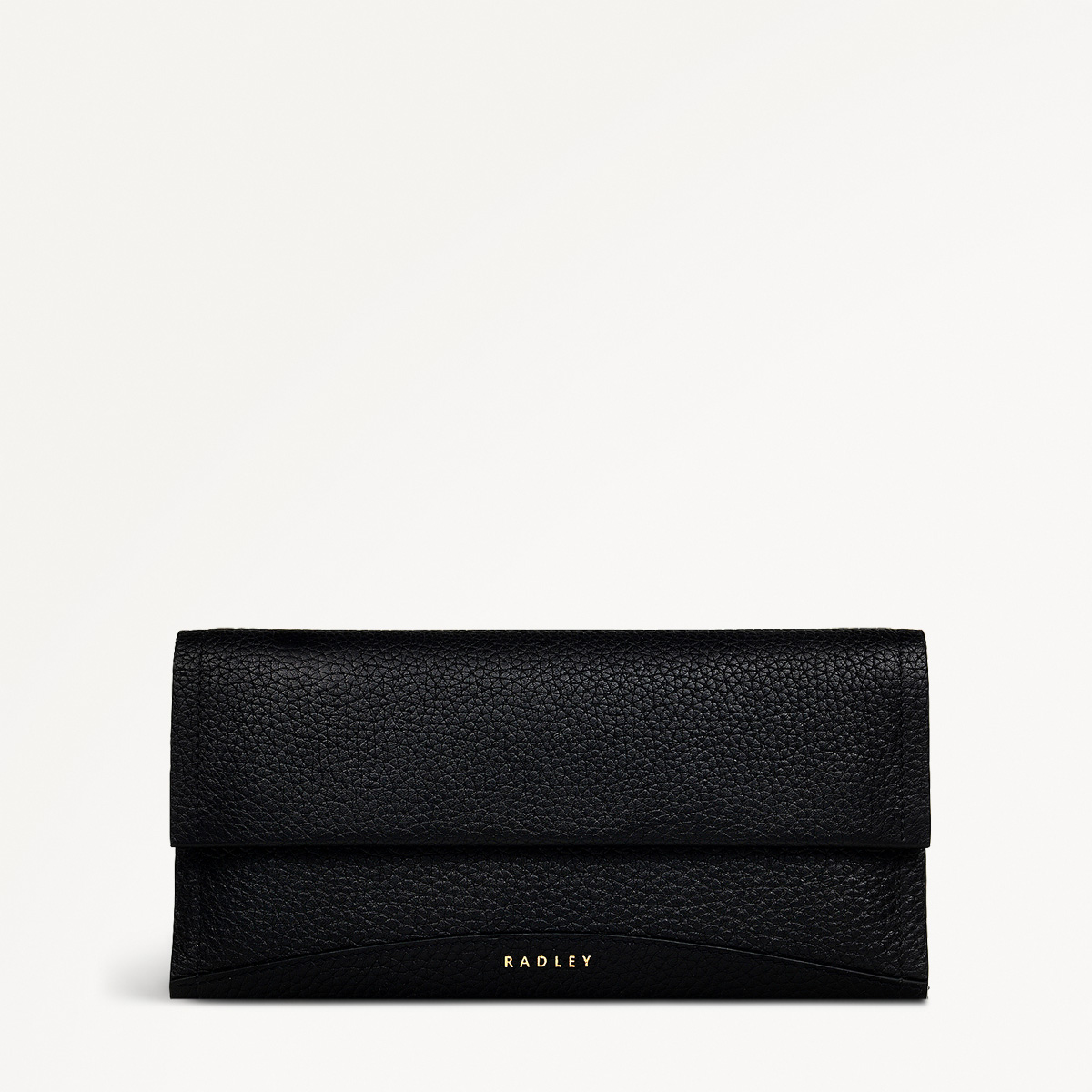 The Chancery Large Flapover Wallet Black