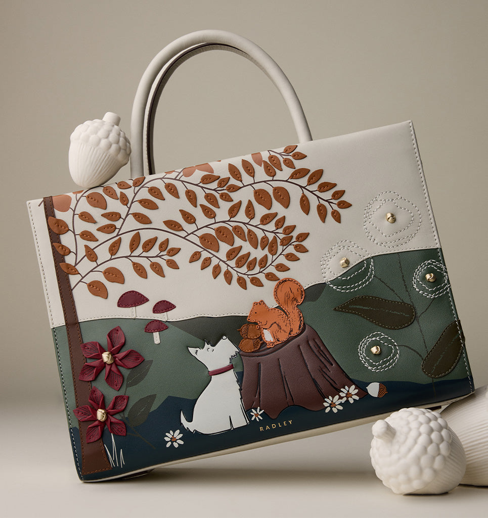 Black Medium Drawstring Backpack | The Portobello AW25 | Radley London