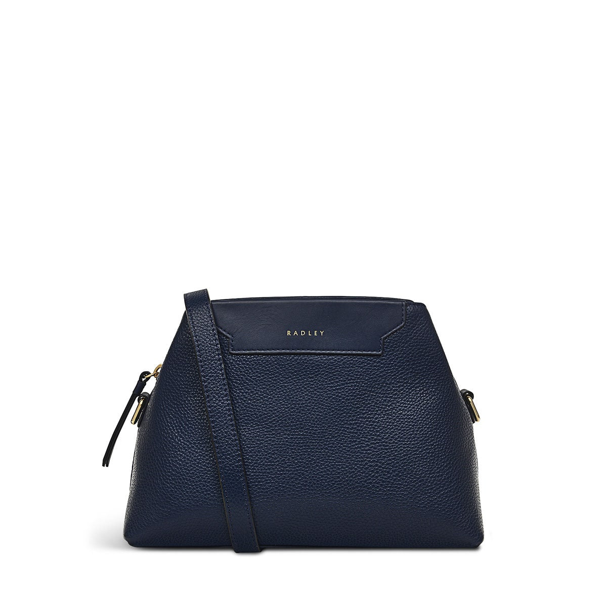 バッグ house on the hill Parent Bag Navy Stripe Ink Small Ziptop Crossbody | Piccardy Hill 2.0 AW24 | Radley London
