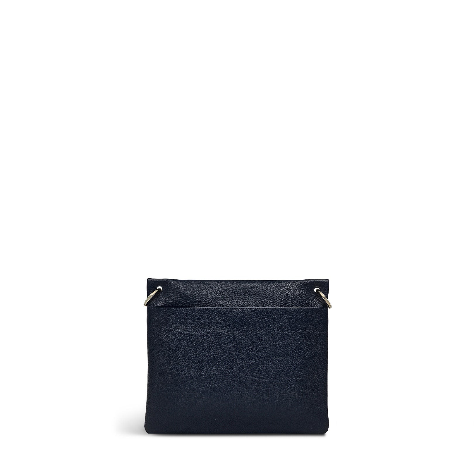 Wilton Way Leather Medium Ziptop Crossbody Bag in Ink - 110028