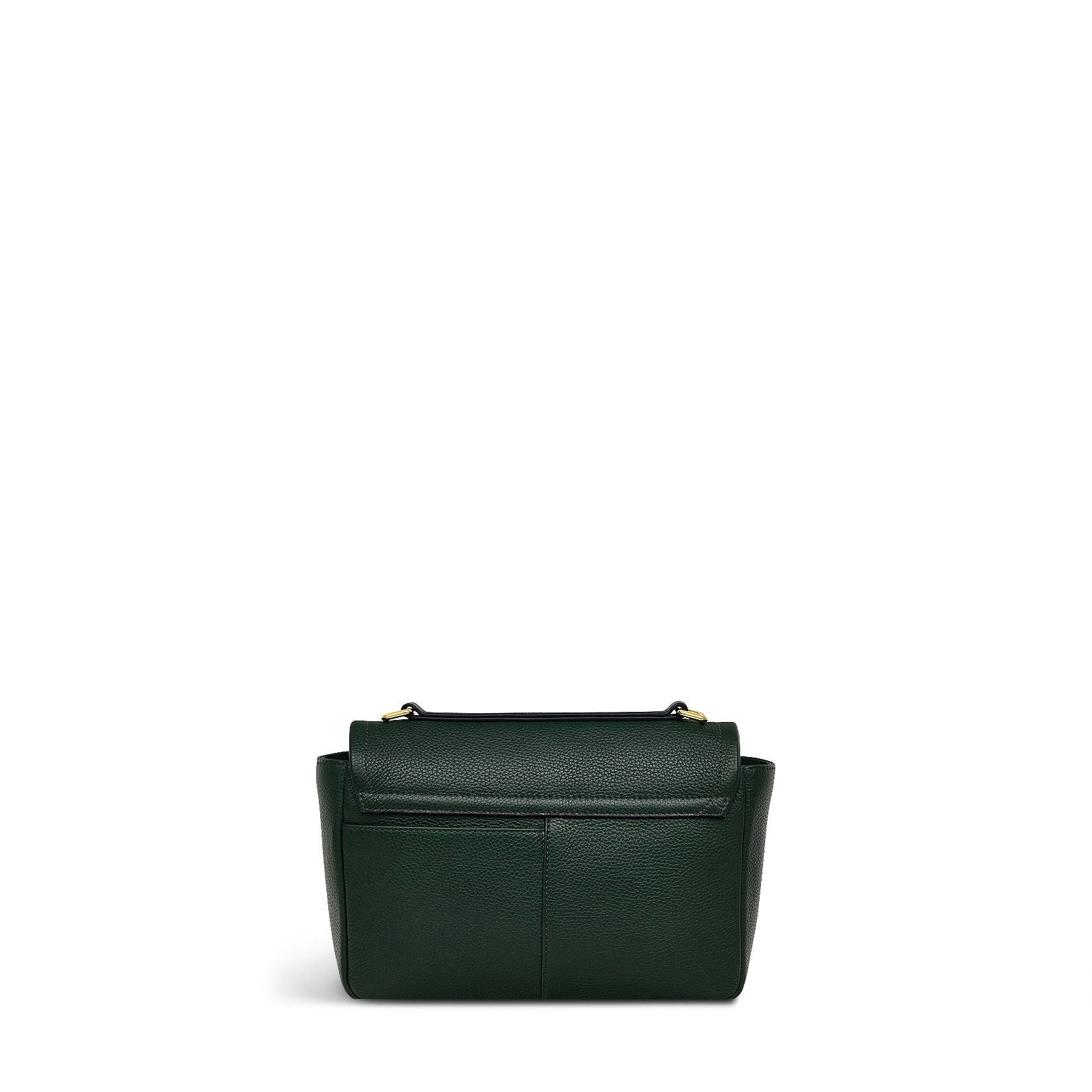 Sycamore Grove Leather Small Flapover Crossbody Bag in Dragon - 110068